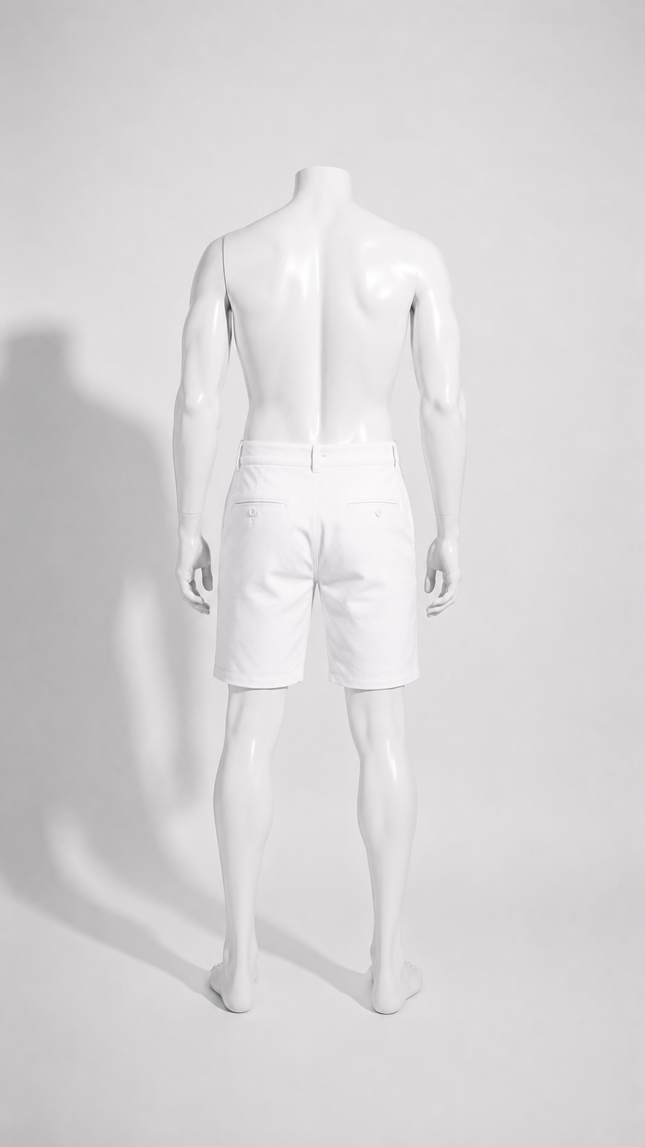 Drill Chino Shorts - White