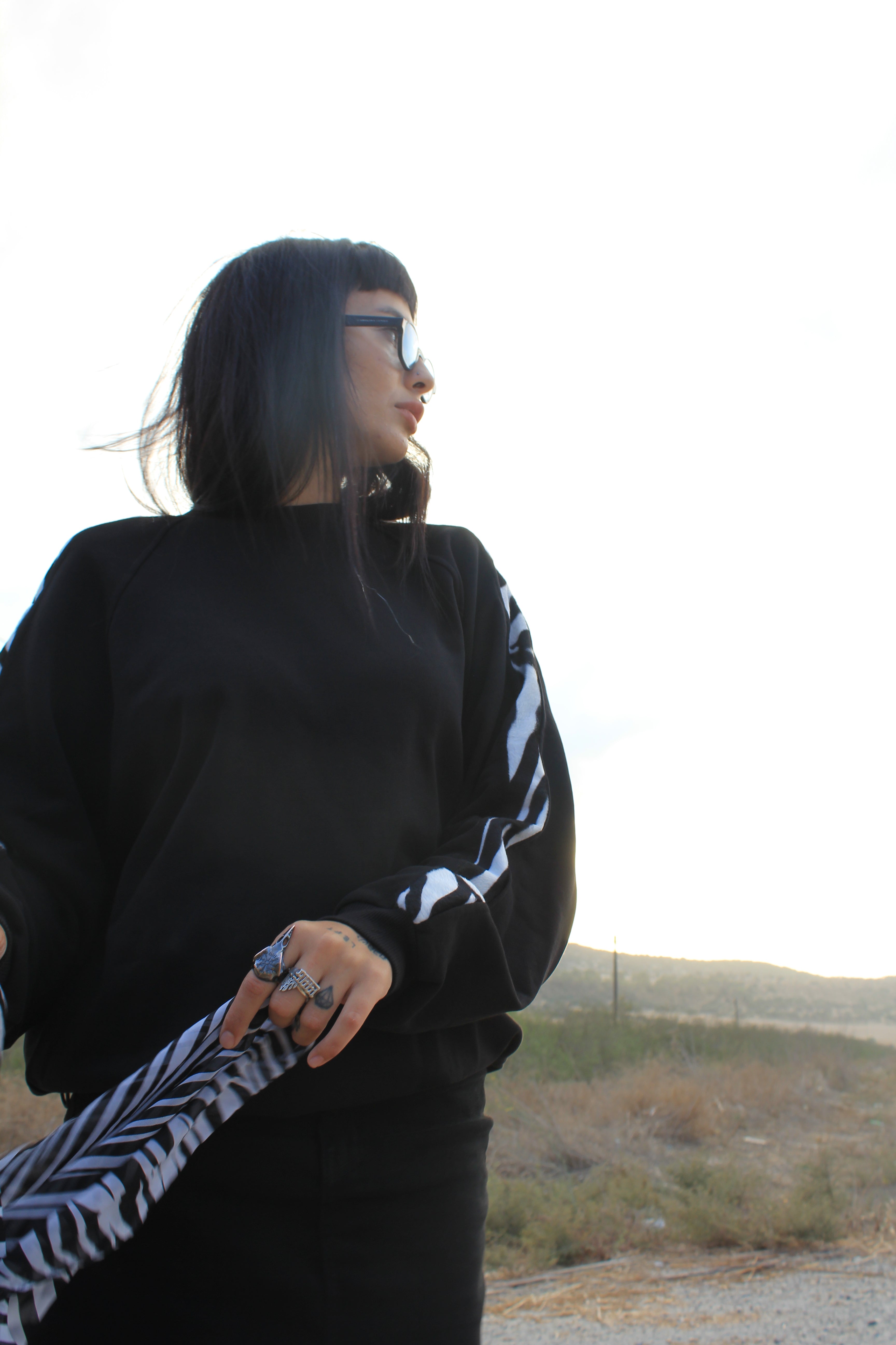 One Piece - סווטשירט זברה