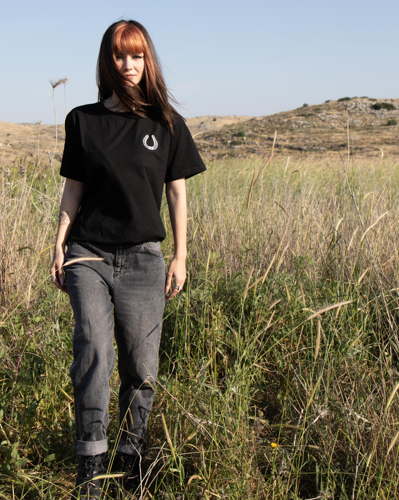 BLACK LOOSE t-shirt