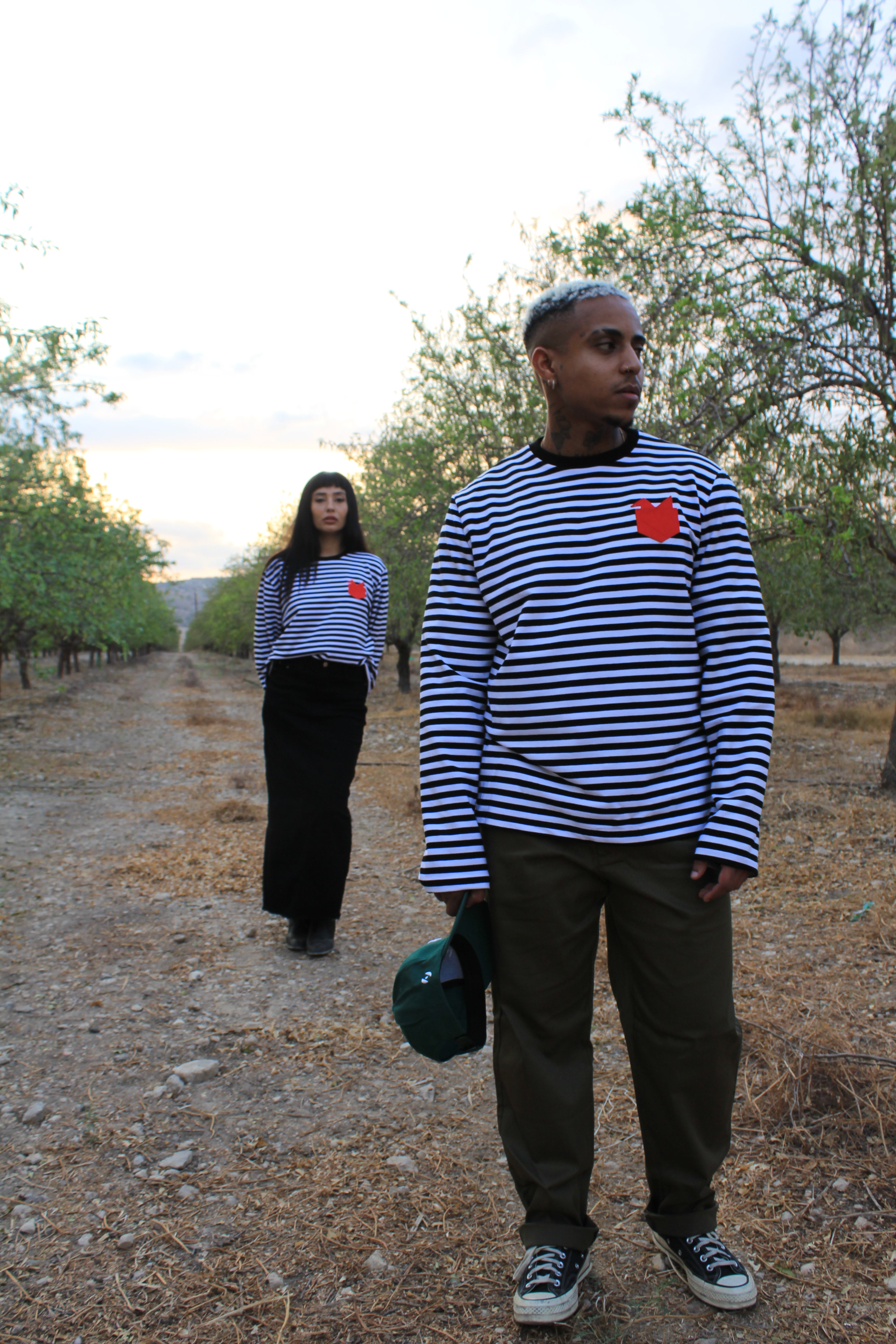 חולצת פסים אוריגמי