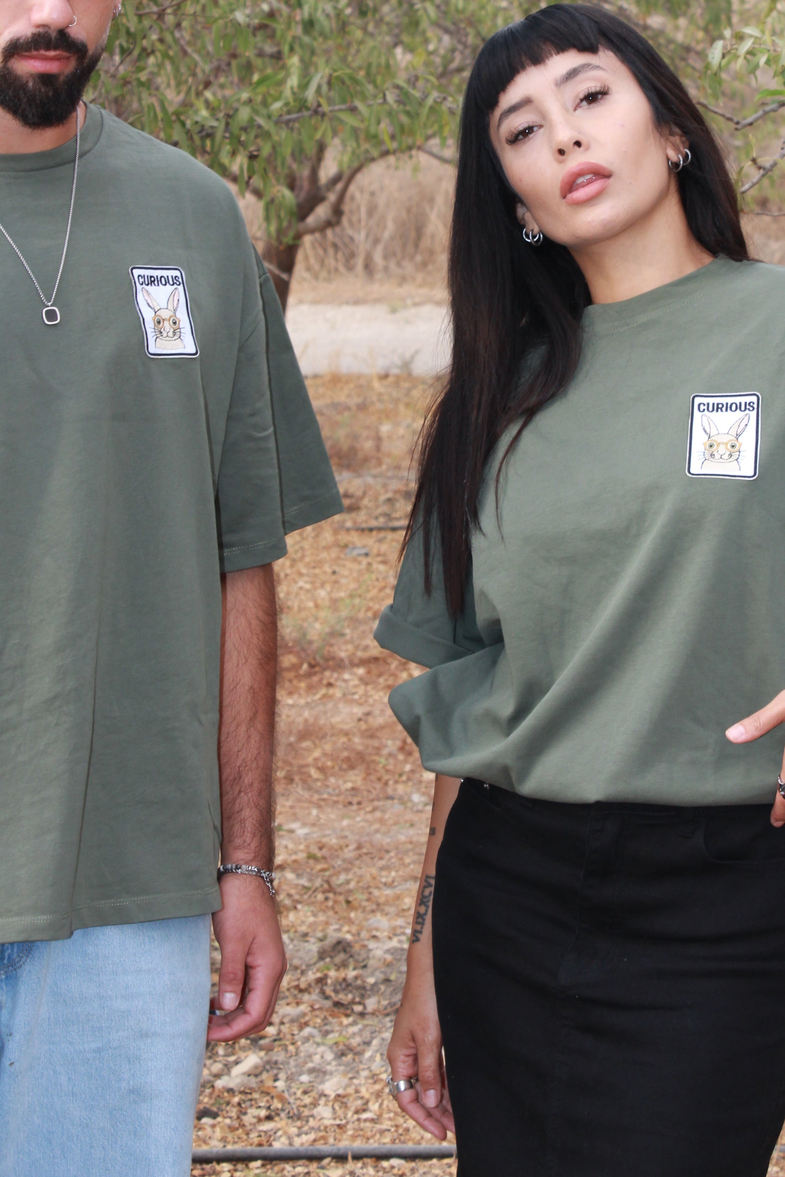 חולצה ארנב רקום