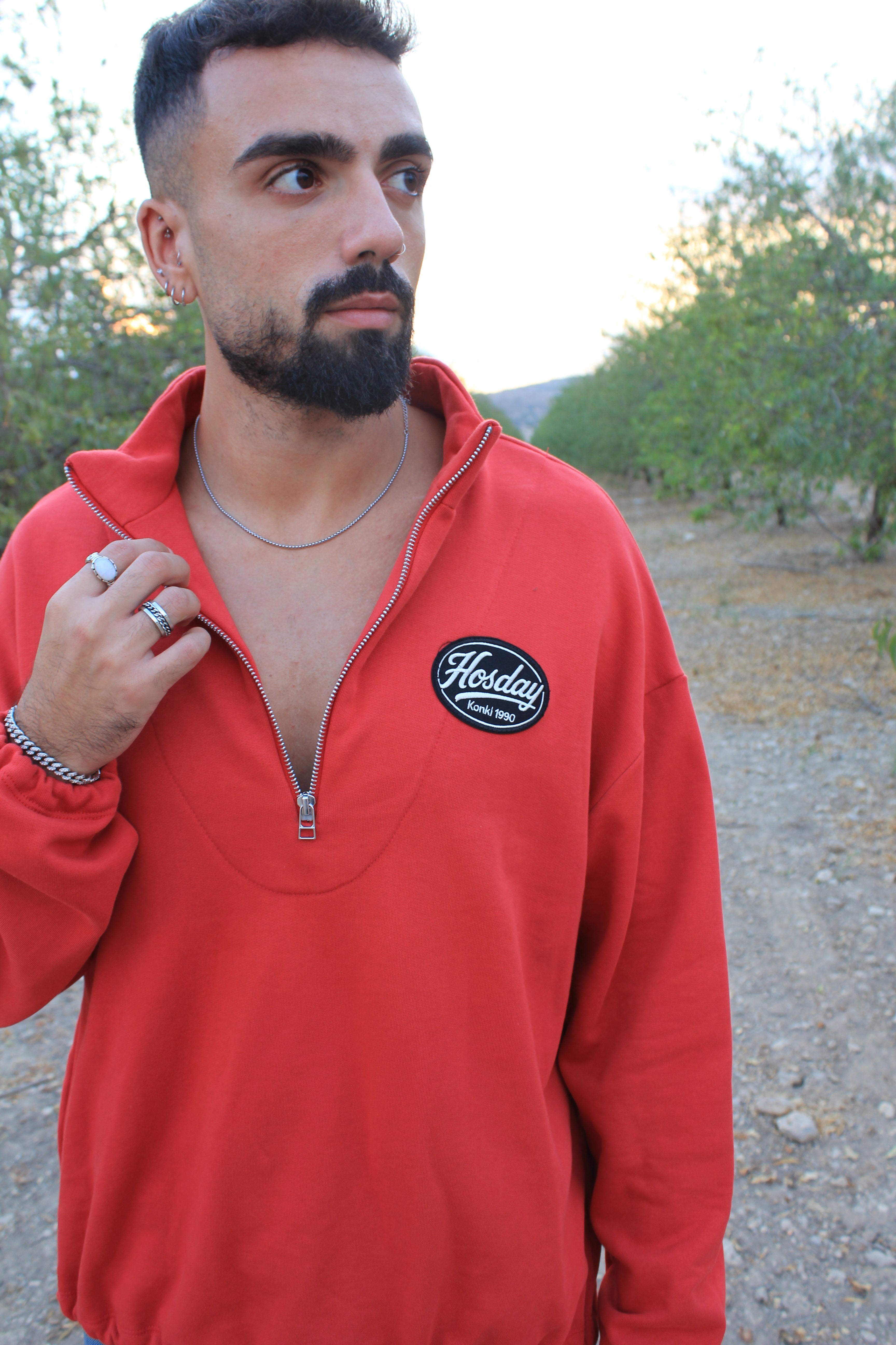 סווטשירט רוכסן Hosday