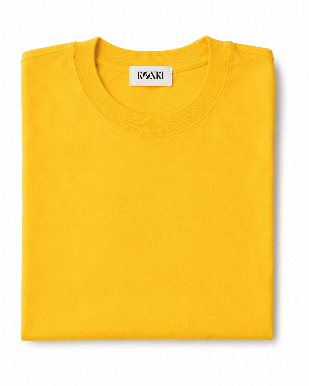 Boxy T-shirt Yellow