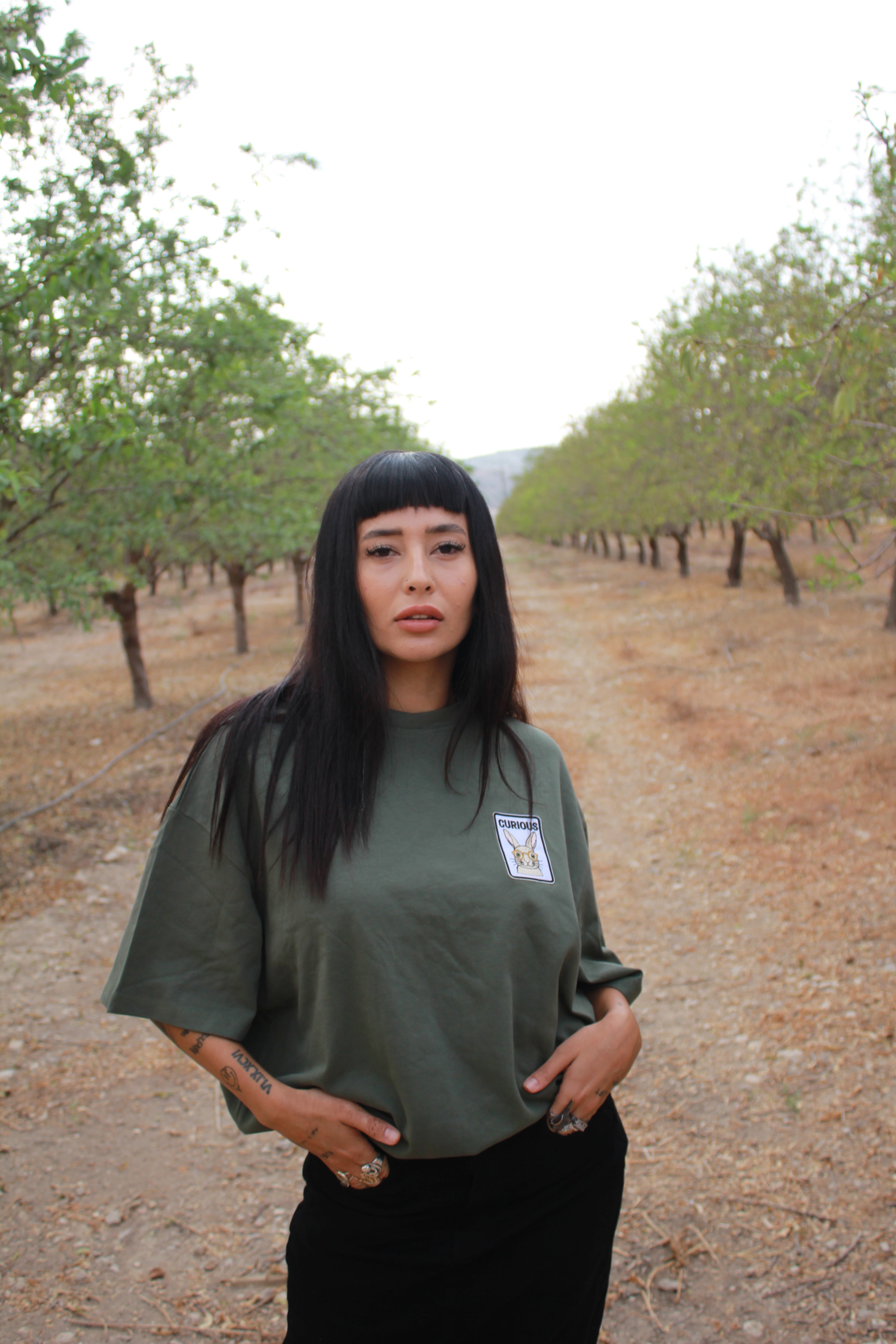 חולצה ארנב רקום